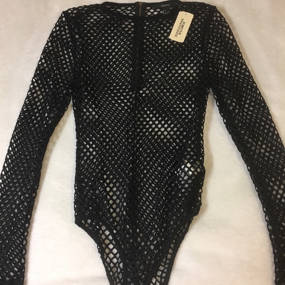 Fishnet body suits